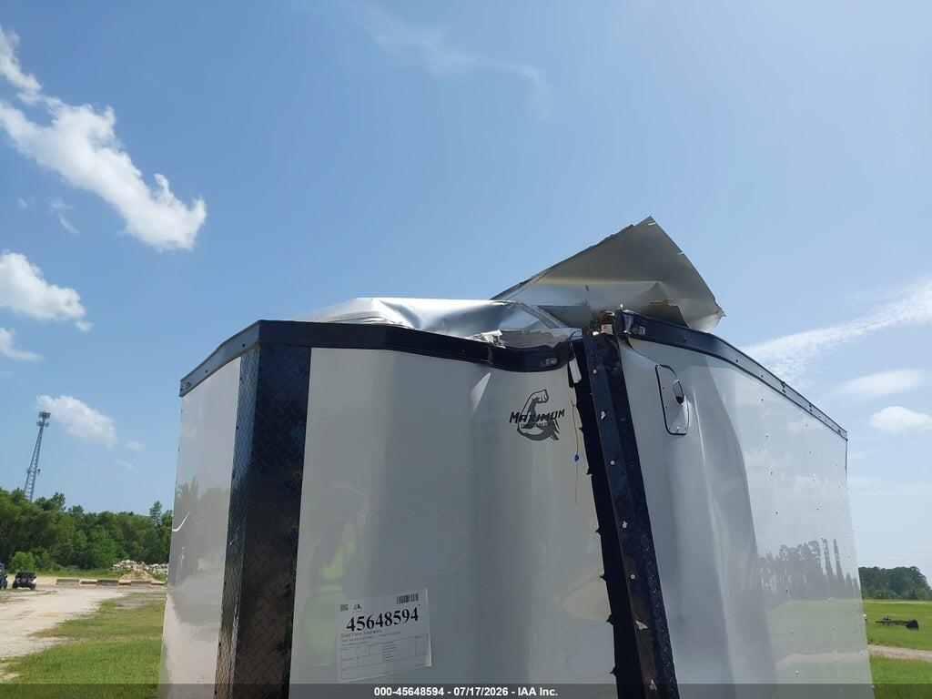 4M9BE1623TS142937 2026 MAXIMUM CARGO TRAILE 7X16 V-NOSE ENCLOSED photo no. 8
