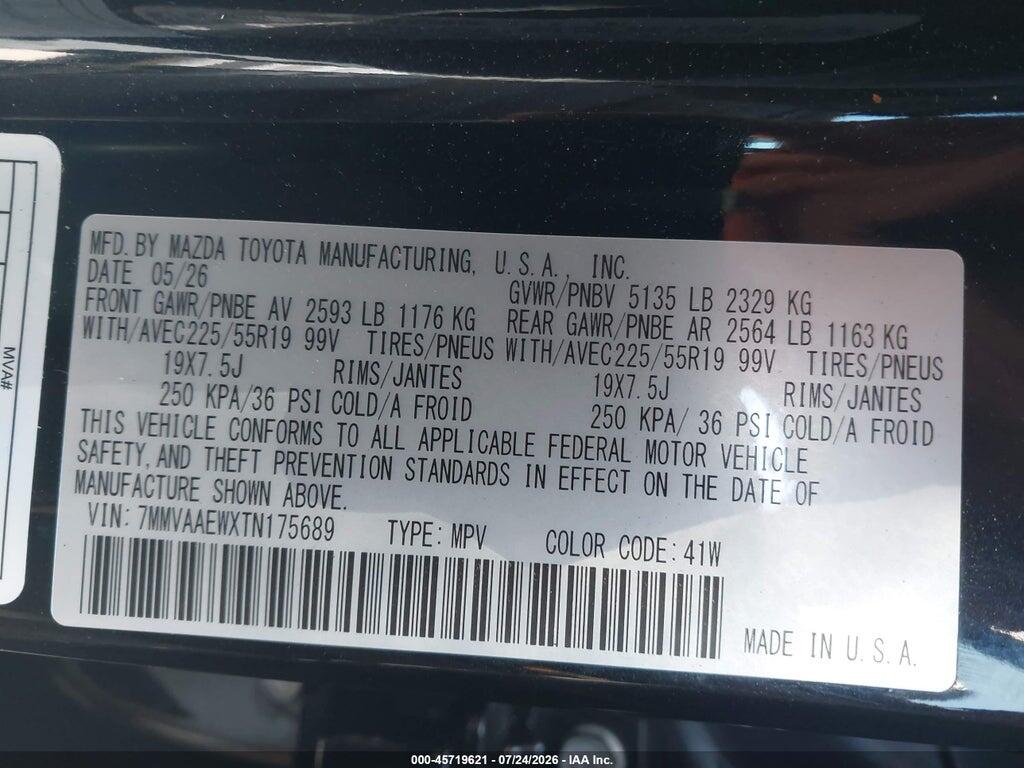 7MMVAAEWXTN175689 2026 MAZDA CX-50 HYBRID photo no. 9