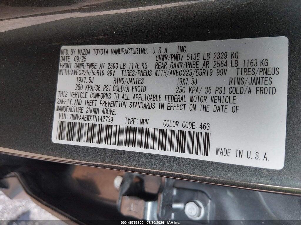 7MMVAAEWXTN142739 2026 MAZDA CX-50 HYBRID photo no. 9