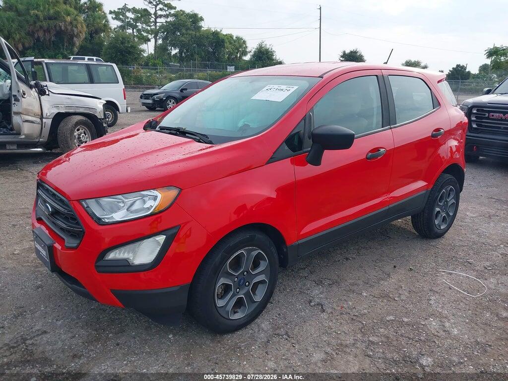 MAJ3S2FE4LC369877 2020 FORD ECOSPORT photo no. 2
