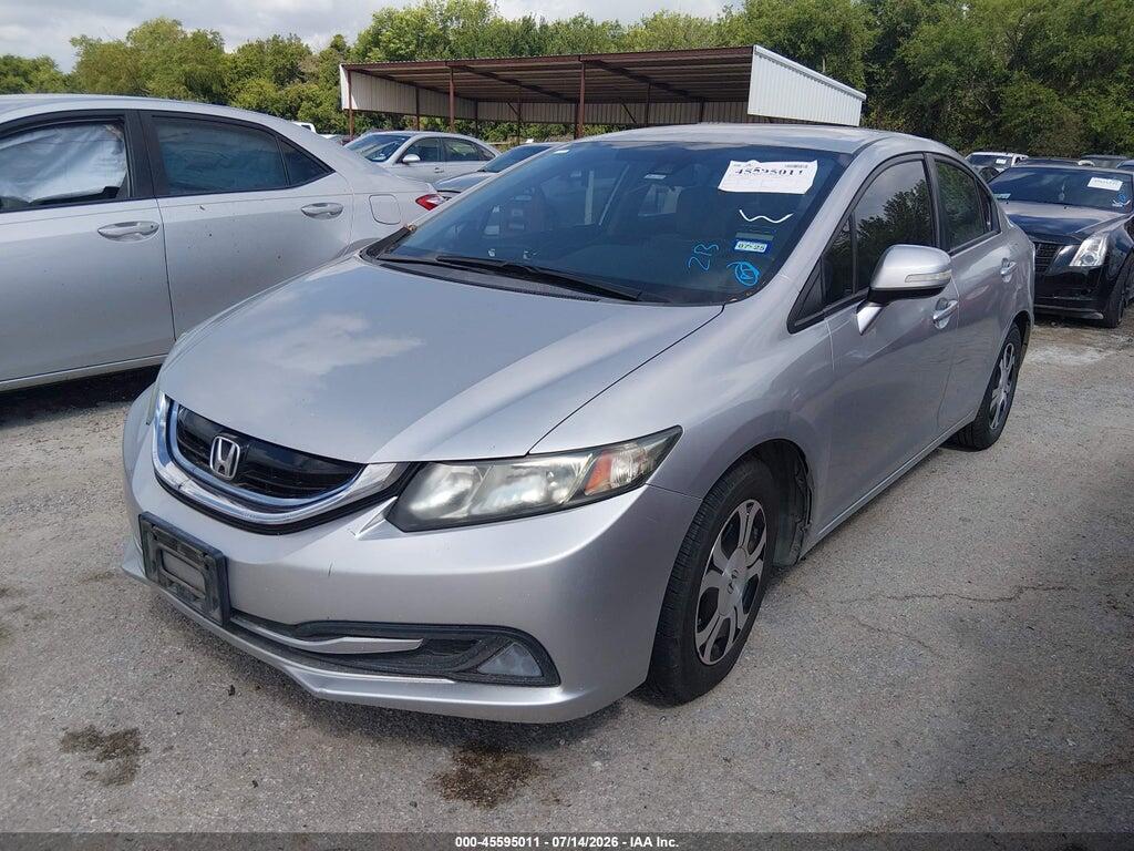 19XFB4F20DE000825 2013 HONDA CIVIC HYBRID photo no. 2