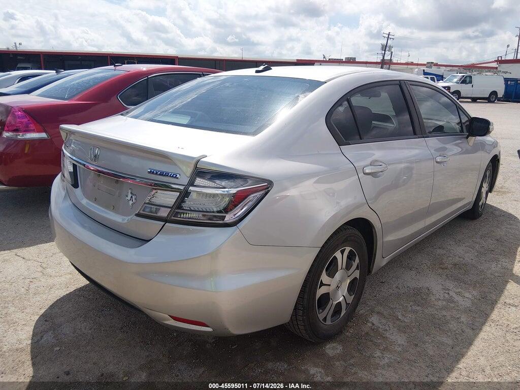 19XFB4F20DE000825 2013 HONDA CIVIC HYBRID photo no. 4