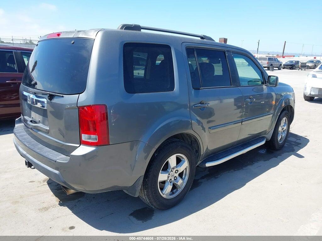 5FNYF38669B012616 2009 HONDA PILOT photo no. 4