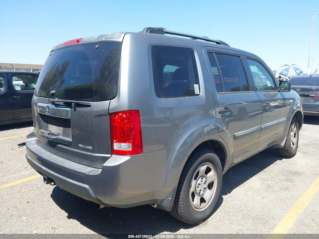 5FNYF38279B023430 2009 HONDA PILOT photo no. 4