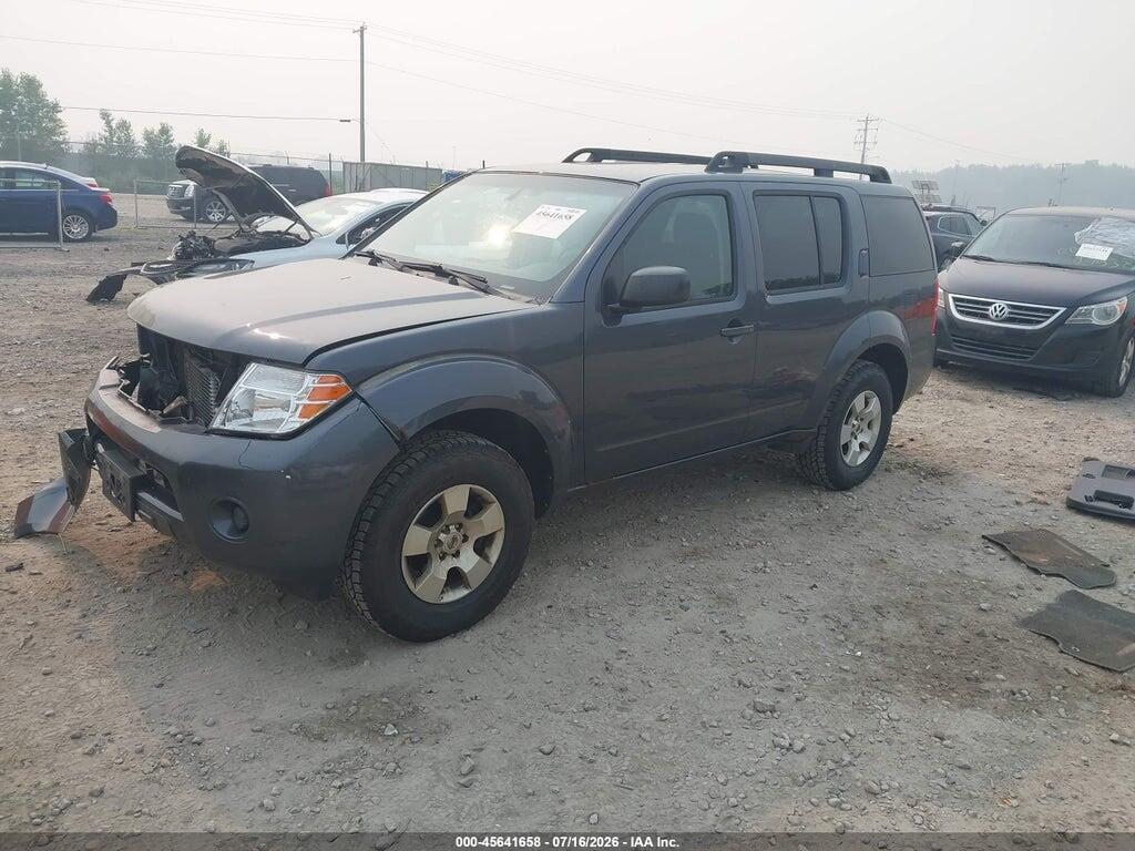5N1AR1NB6AC629185 2010 NISSAN PATHFINDER photo no. 2