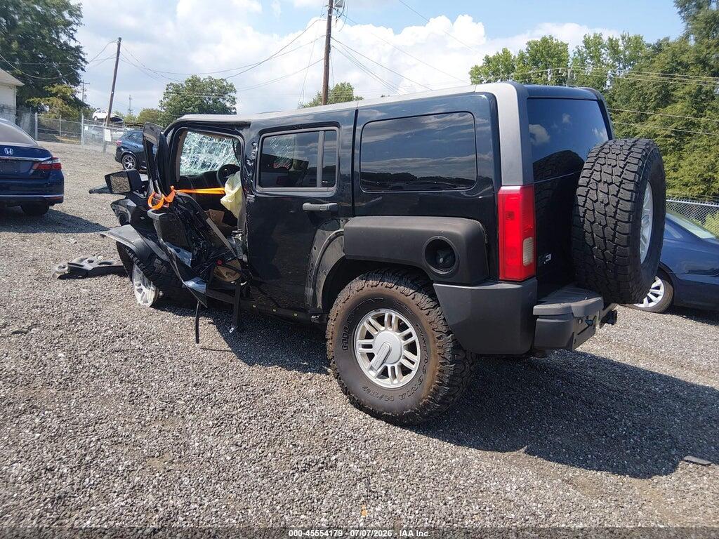 5GTEN13E798125220 2009 HUMMER H3 SUV photo no. 3