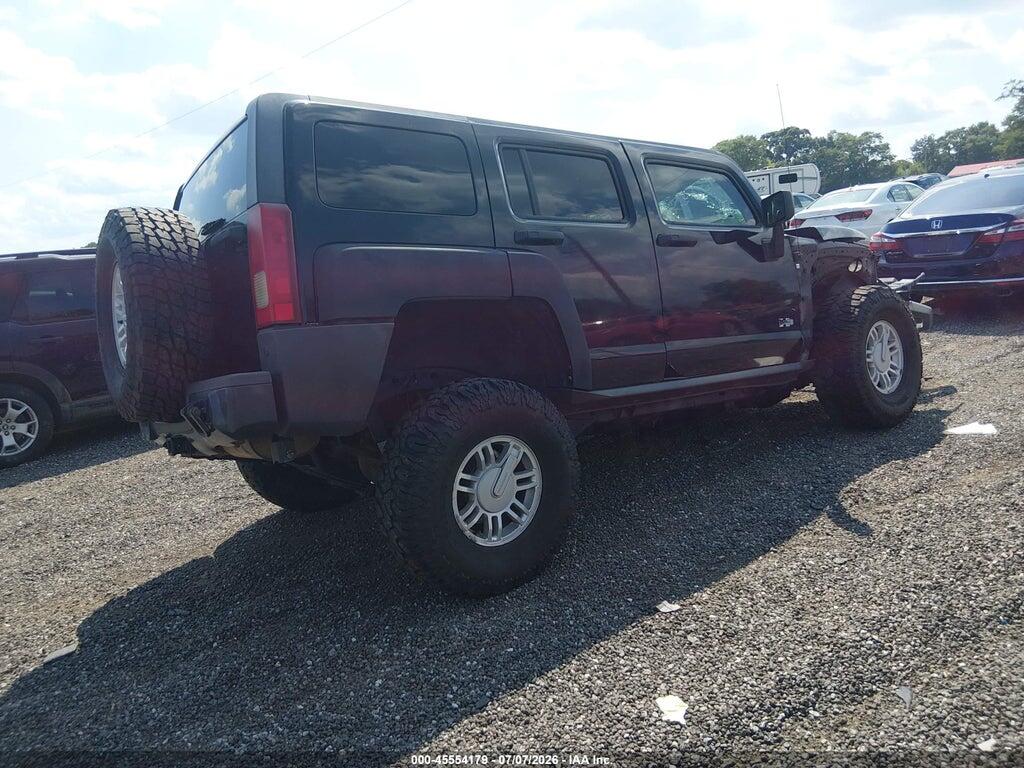 5GTEN13E798125220 2009 HUMMER H3 SUV photo no. 4