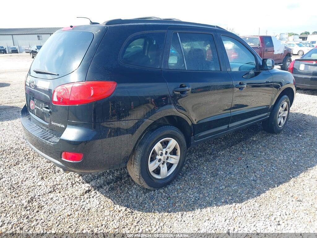 5NMSG13D09H305259 2009 HYUNDAI SANTA FE photo no. 4