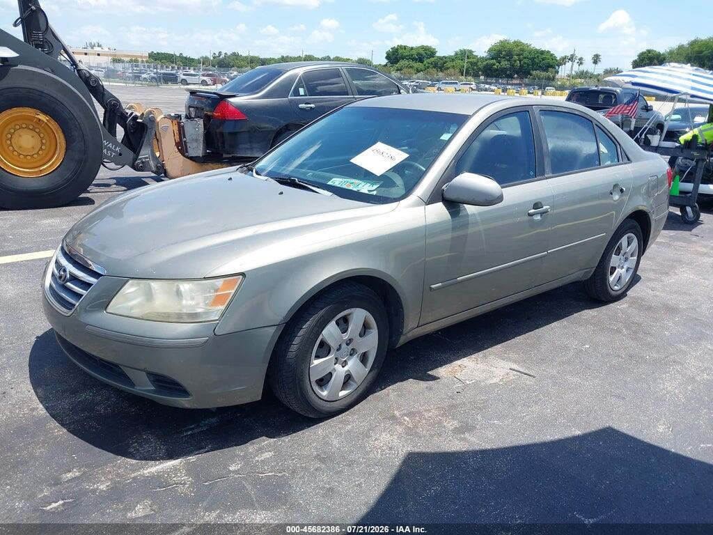 5NPET46C69H438608 2009 HYUNDAI SONATA photo no. 2