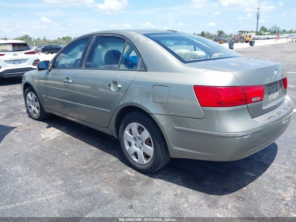 5NPET46C69H438608 2009 HYUNDAI SONATA photo no. 3