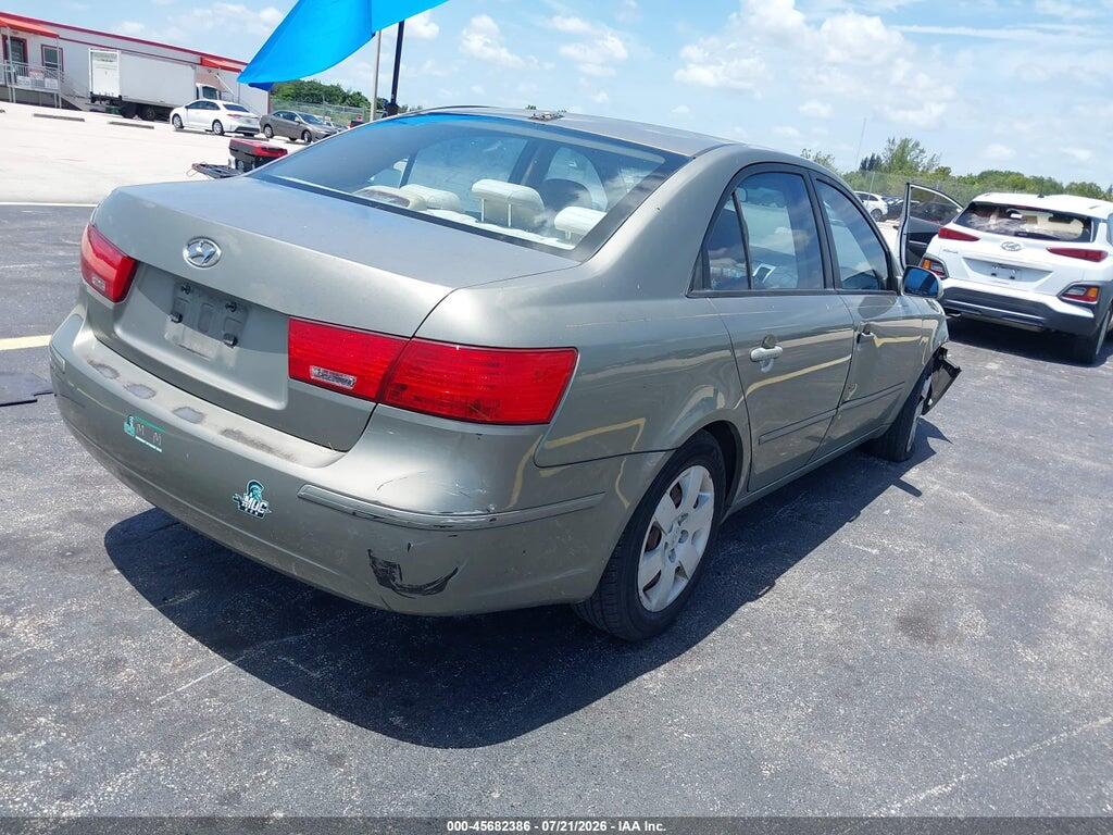 5NPET46C69H438608 2009 HYUNDAI SONATA photo no. 4