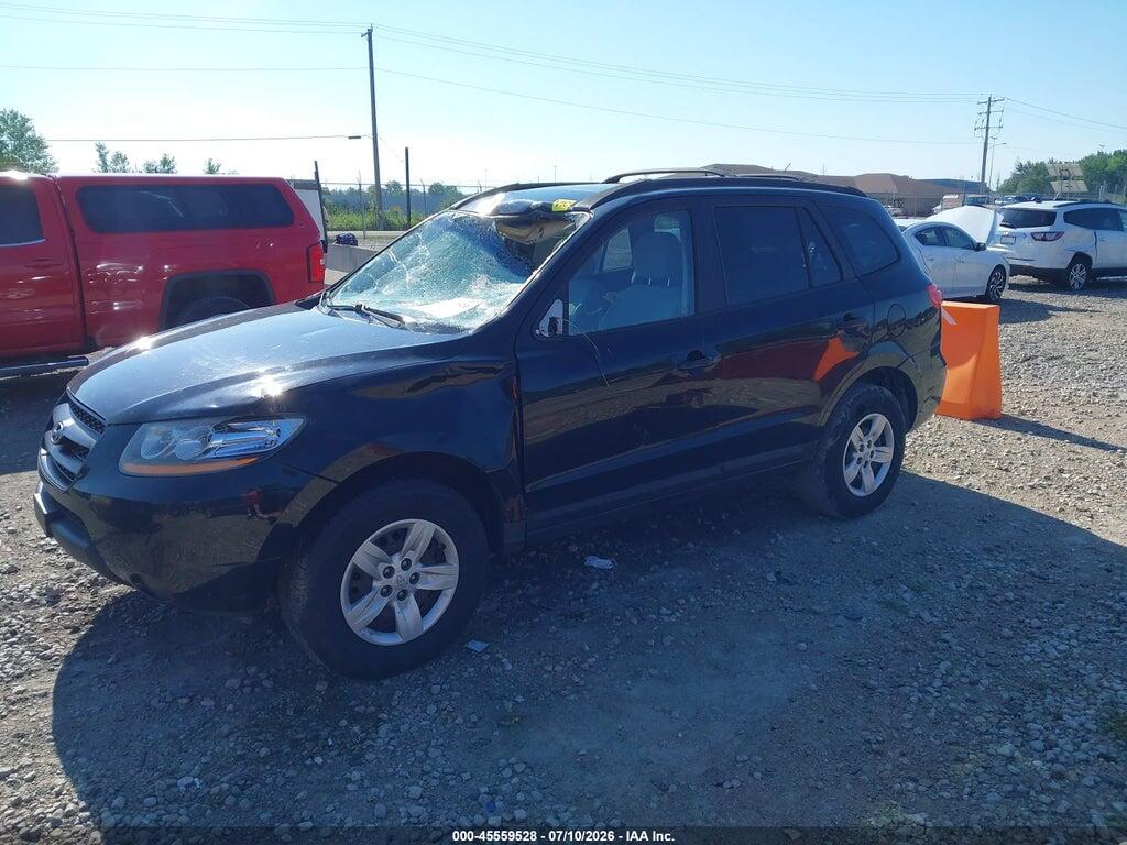 5NMSG73DX9H318314 2009 HYUNDAI SANTA FE photo no. 2