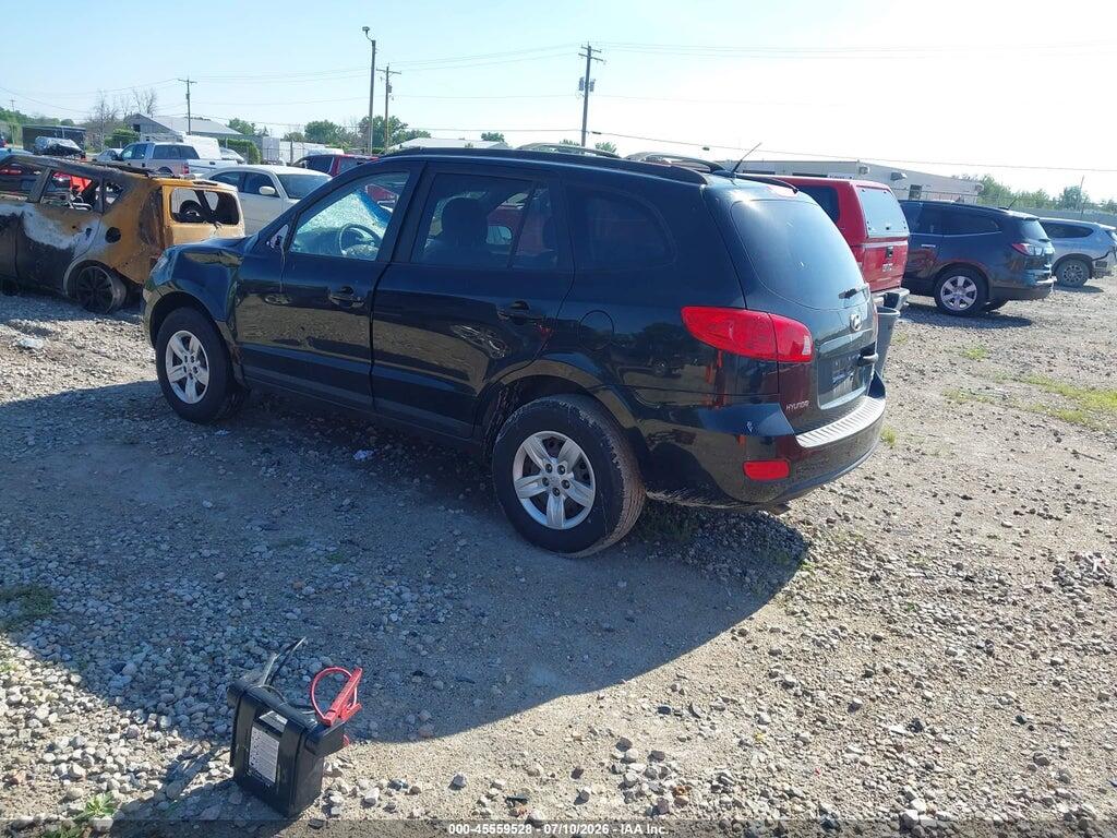 5NMSG73DX9H318314 2009 HYUNDAI SANTA FE photo no. 3