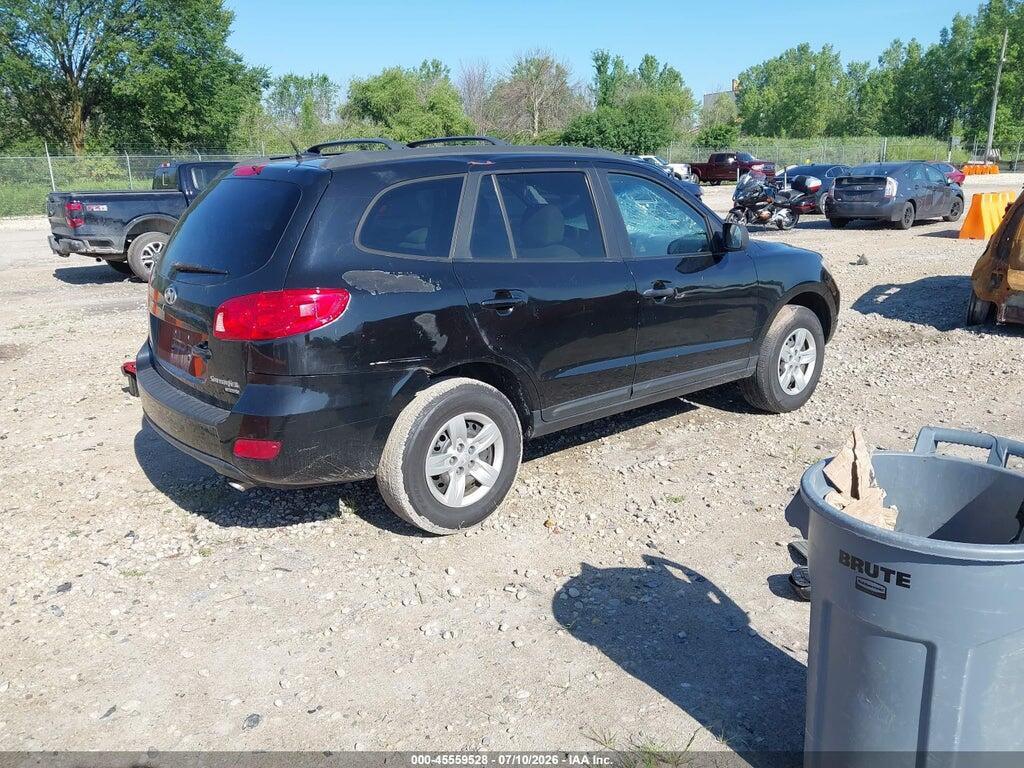 5NMSG73DX9H318314 2009 HYUNDAI SANTA FE photo no. 4