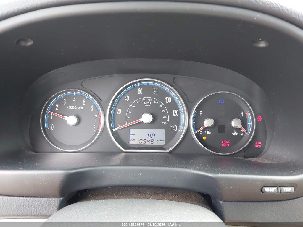 5NMSG73D49H279218 2009 HYUNDAI SANTA FE photo no. 7