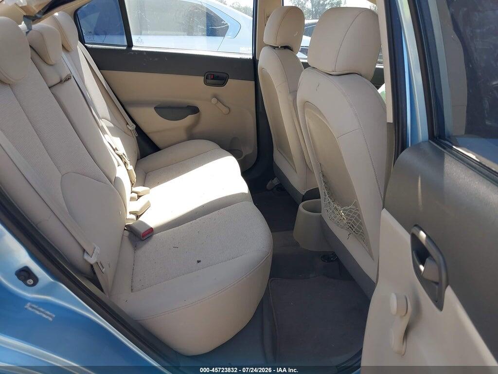 KMHCN46C99U298024 2009 HYUNDAI ACCENT photo no. 8
