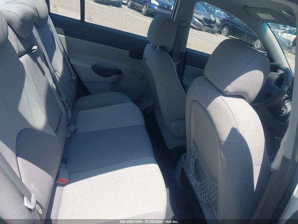 KMHCN46C19U321196 2009 HYUNDAI ACCENT photo no. 8