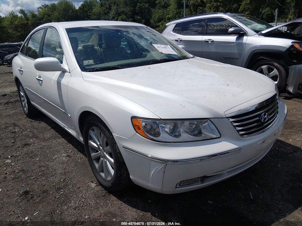KMHFC46D39A369974 2009 HYUNDAI AZERA photo no. 1