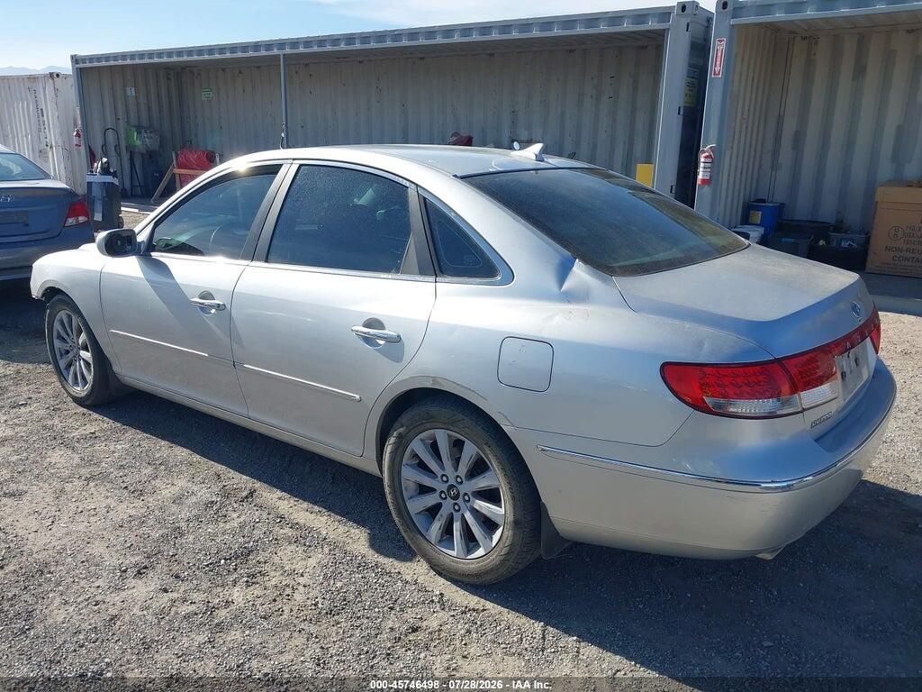 KMHFC46D19A349187 2009 HYUNDAI AZERA photo no. 3