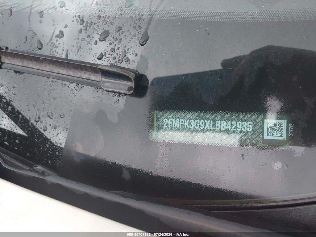 2FMPK3G9XLBB42935 2020 FORD EDGE photo no. 9