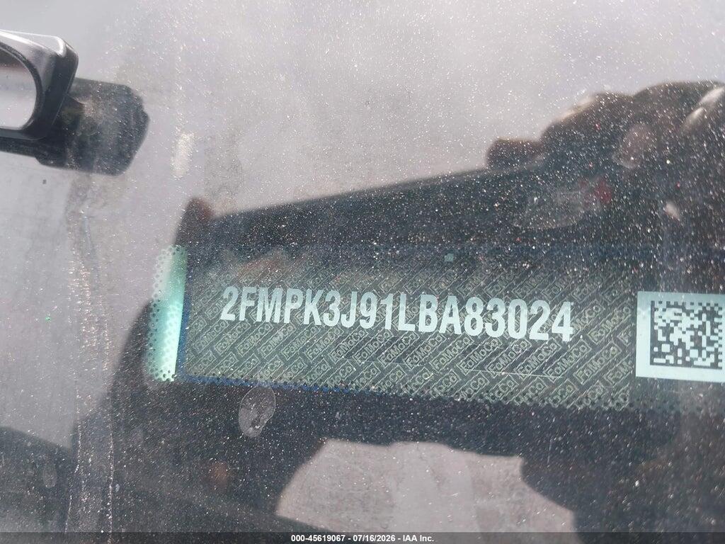 2FMPK3J91LBA83024 2020 FORD EDGE photo no. 9