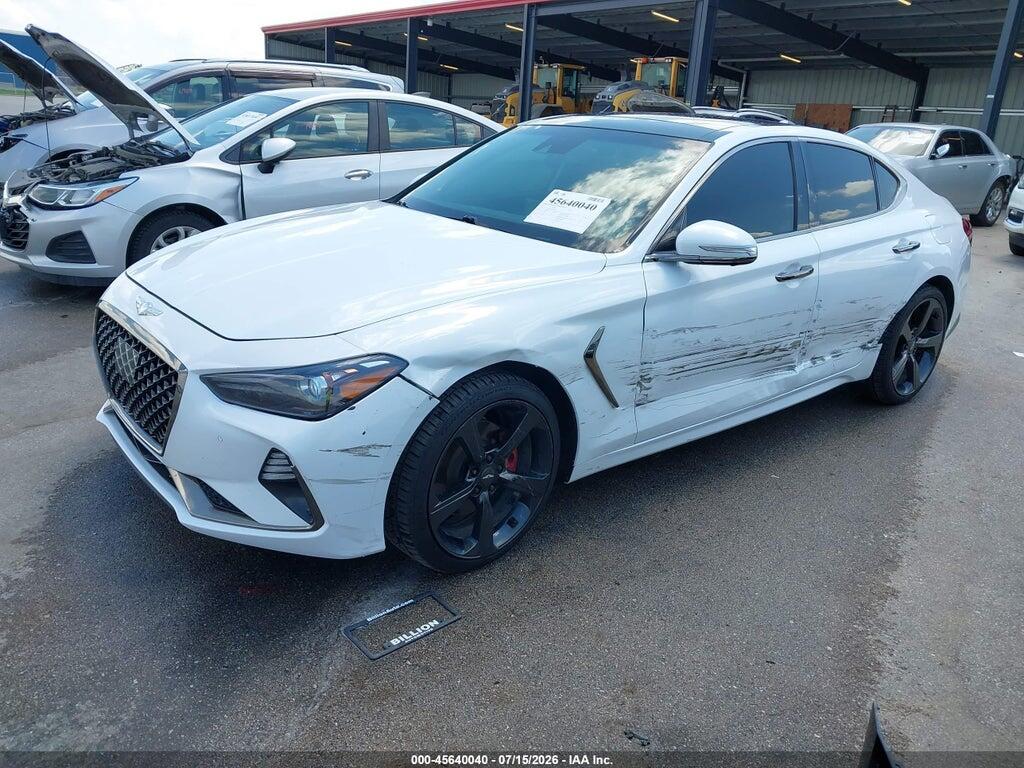 KMTG44LA5KU034673 2019 GENESIS G70 photo no. 2