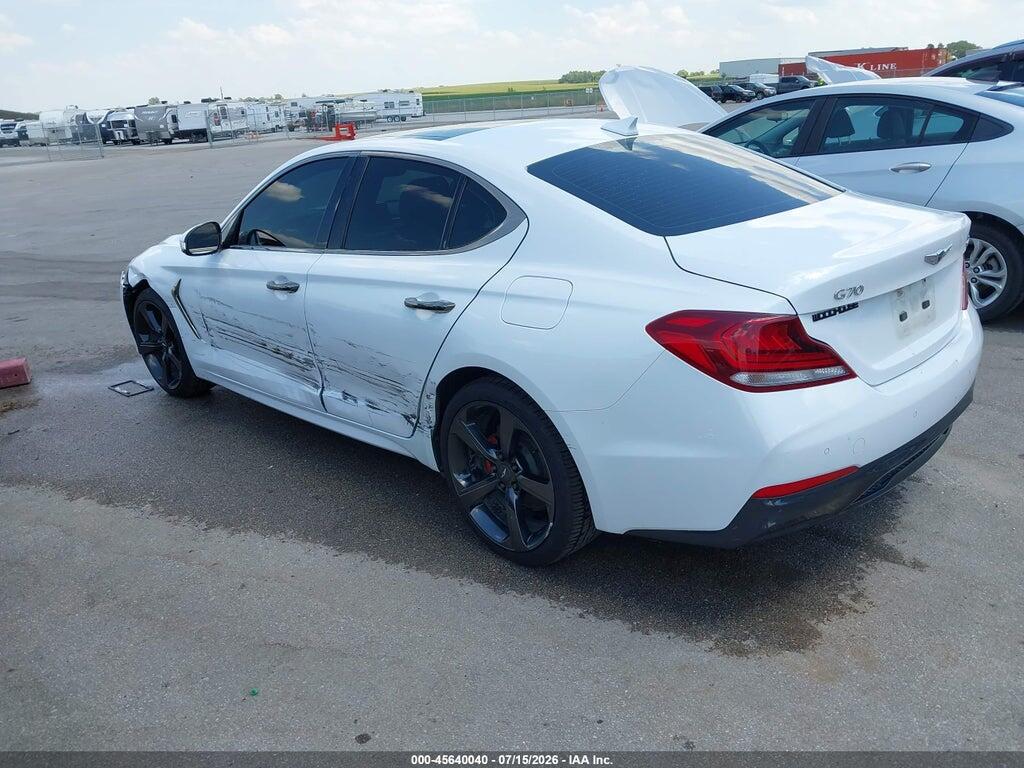 KMTG44LA5KU034673 2019 GENESIS G70 photo no. 3