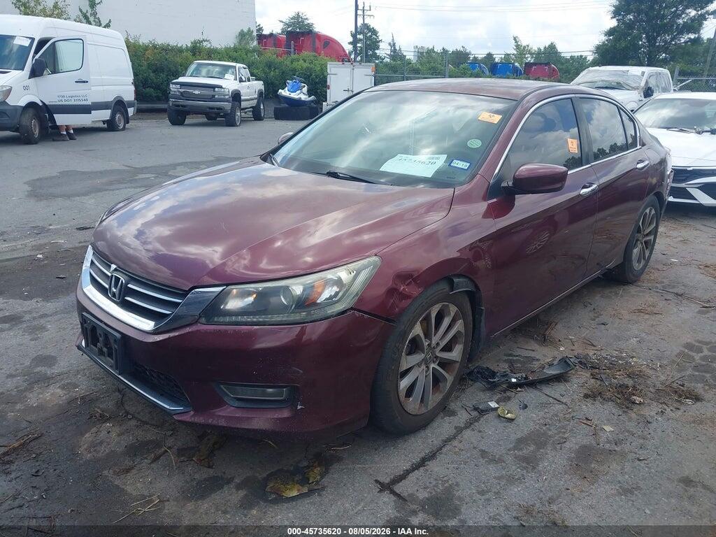 1HGCR2F58DA009127 2013 HONDA ACCORD photo no. 2