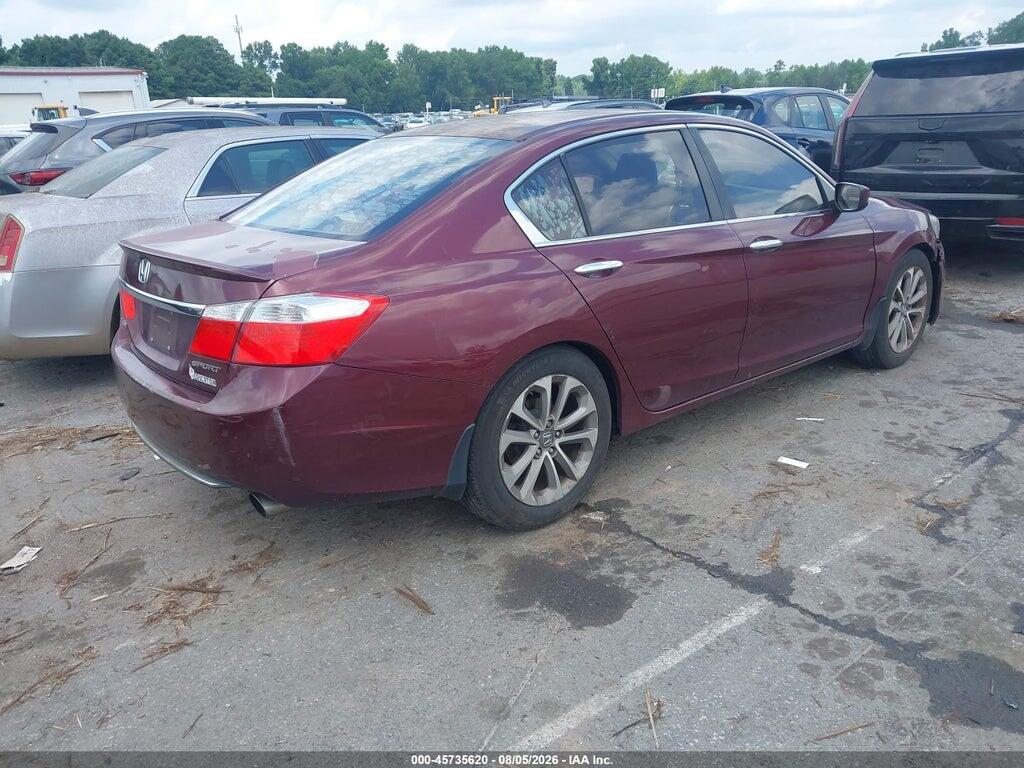 1HGCR2F58DA009127 2013 HONDA ACCORD photo no. 4