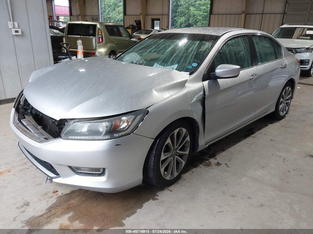 1HGCR2F56DA036259 2013 HONDA ACCORD photo no. 2