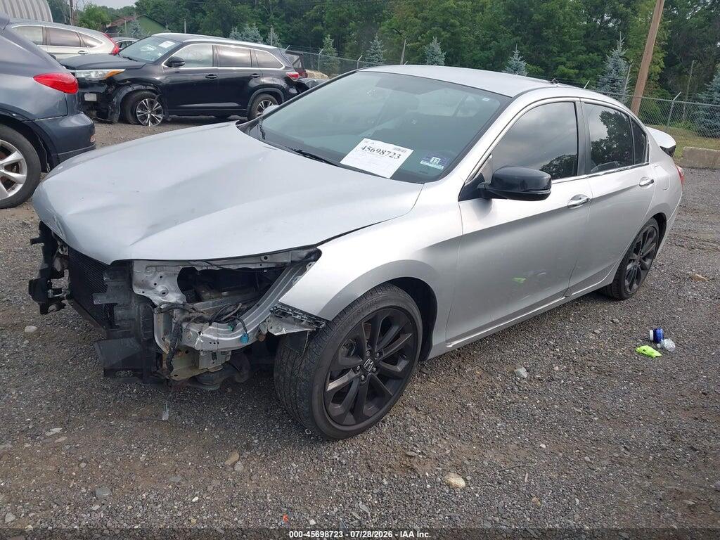 1HGCR2F57DA080237 2013 HONDA ACCORD photo no. 2