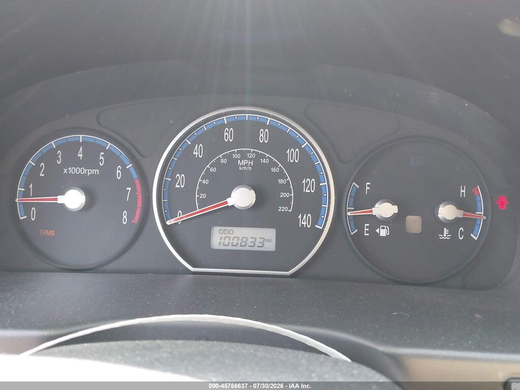 5NMSG13D59H274963 2009 HYUNDAI SANTA FE photo no. 7