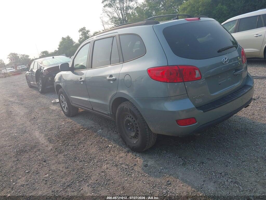 5NMSG73DX9H299487 2009 HYUNDAI SANTA FE photo no. 3