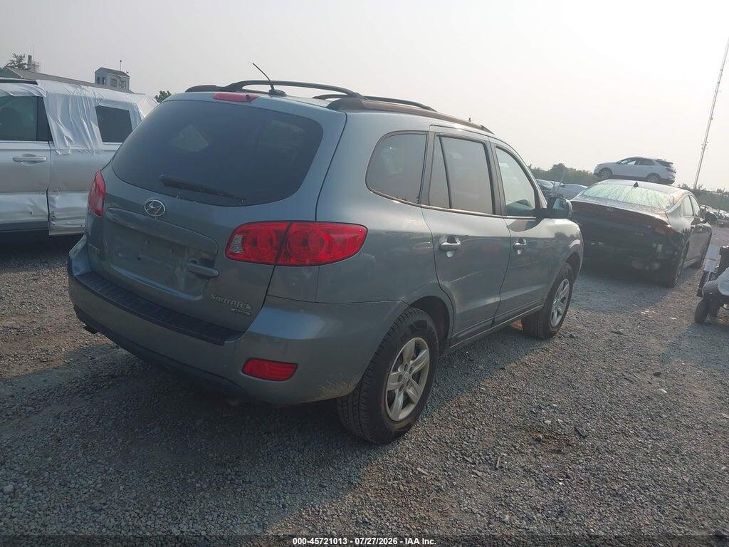 5NMSG73DX9H299487 2009 HYUNDAI SANTA FE photo no. 4