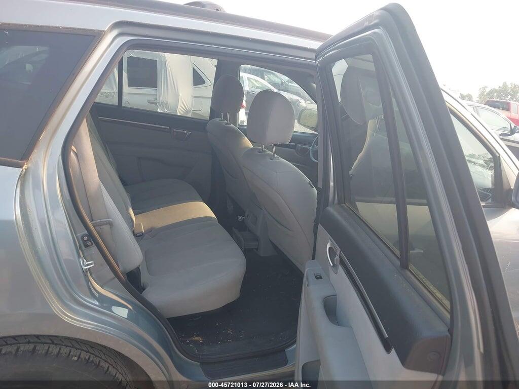 5NMSG73DX9H299487 2009 HYUNDAI SANTA FE photo no. 8