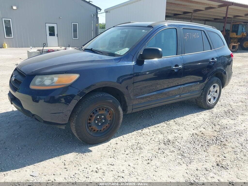 5NMSG13D39H264822 2009 HYUNDAI SANTA FE photo no. 2