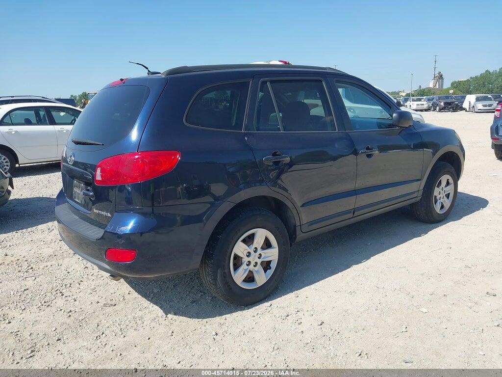 5NMSG13D39H264822 2009 HYUNDAI SANTA FE photo no. 4