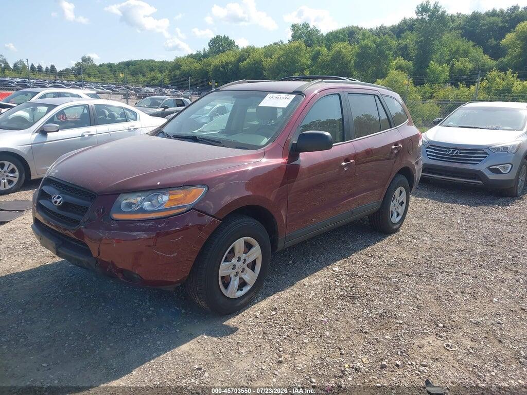 5NMSG13D99H265540 2009 HYUNDAI SANTA FE photo no. 2