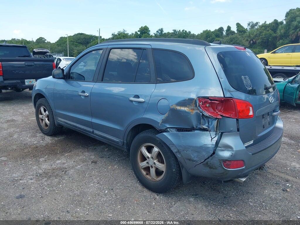 5NMSG13DX9H275428 2009 HYUNDAI SANTA FE photo no. 3