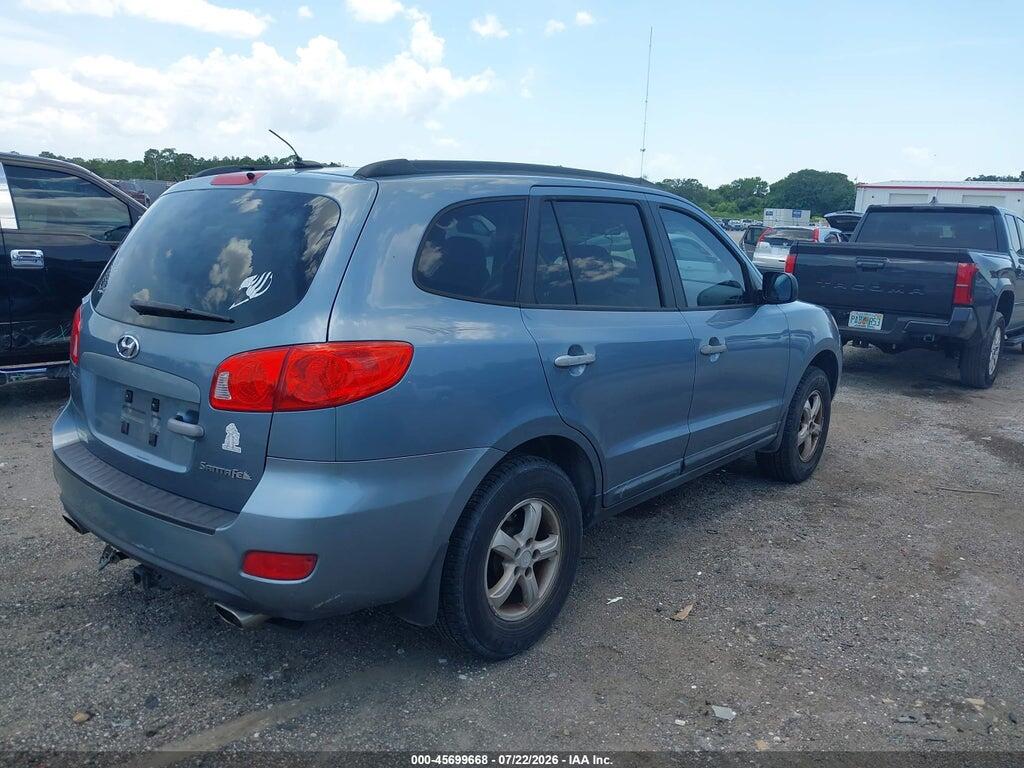 5NMSG13DX9H275428 2009 HYUNDAI SANTA FE photo no. 4