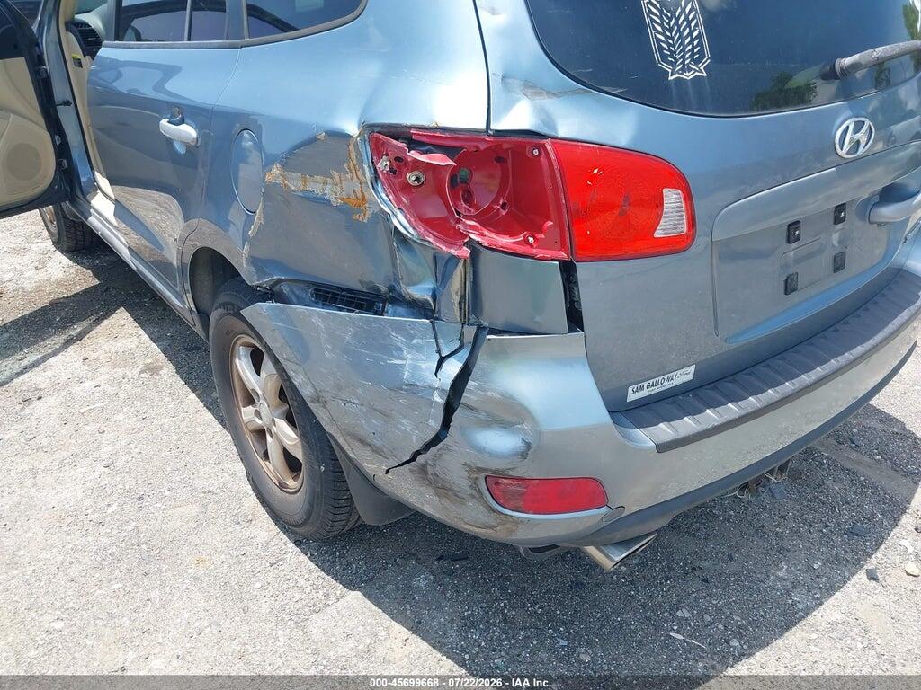 5NMSG13DX9H275428 2009 HYUNDAI SANTA FE photo no. 6