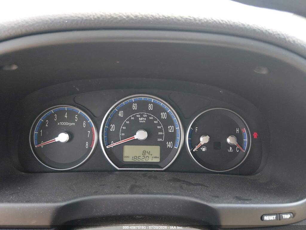 5NMSG73D59H326210 2009 HYUNDAI SANTA FE photo no. 7