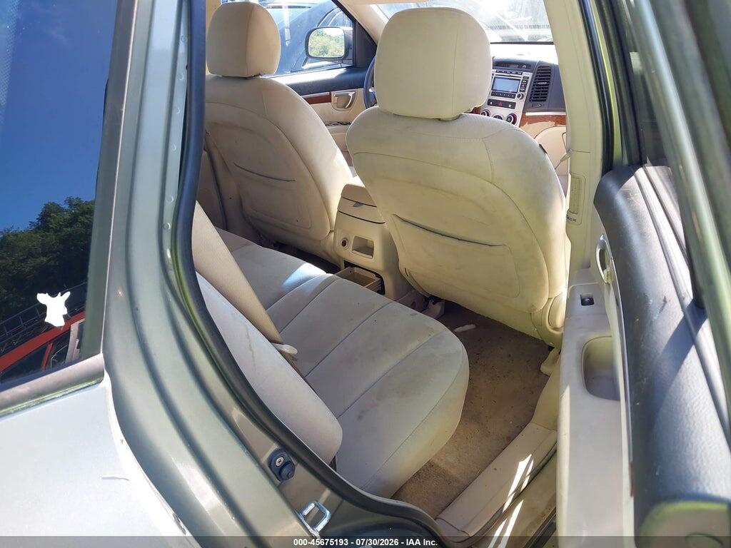 5NMSG73D59H326210 2009 HYUNDAI SANTA FE photo no. 8