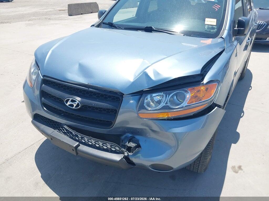 5NMSG13D39H328700 2009 HYUNDAI SANTA FE photo no. 6