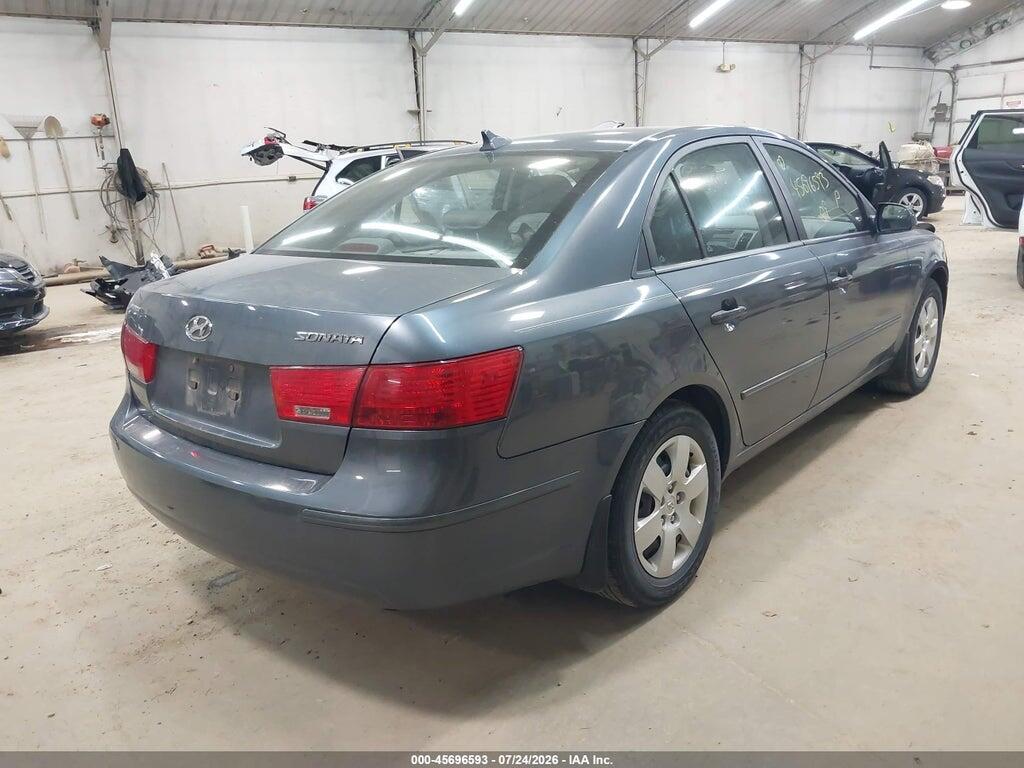 5NPET46C19H518110 2009 HYUNDAI SONATA photo no. 4