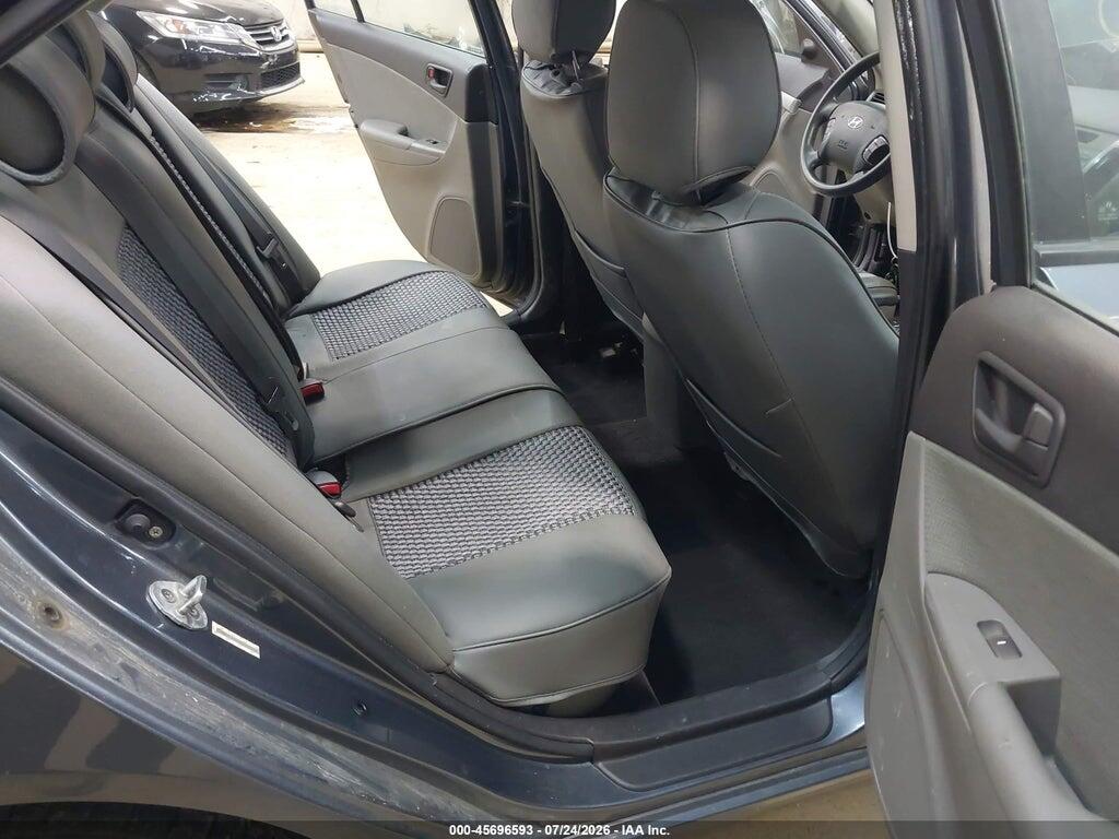 5NPET46C19H518110 2009 HYUNDAI SONATA photo no. 8