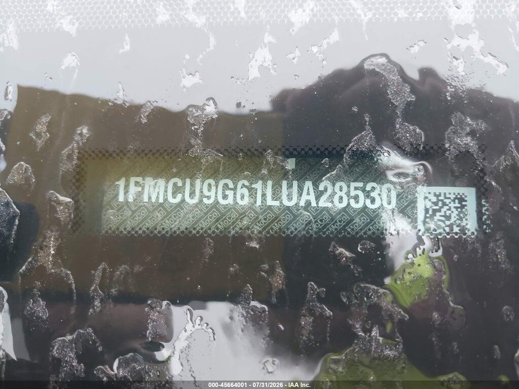 1FMCU9G61LUA28530 2020 FORD ESCAPE photo no. 9