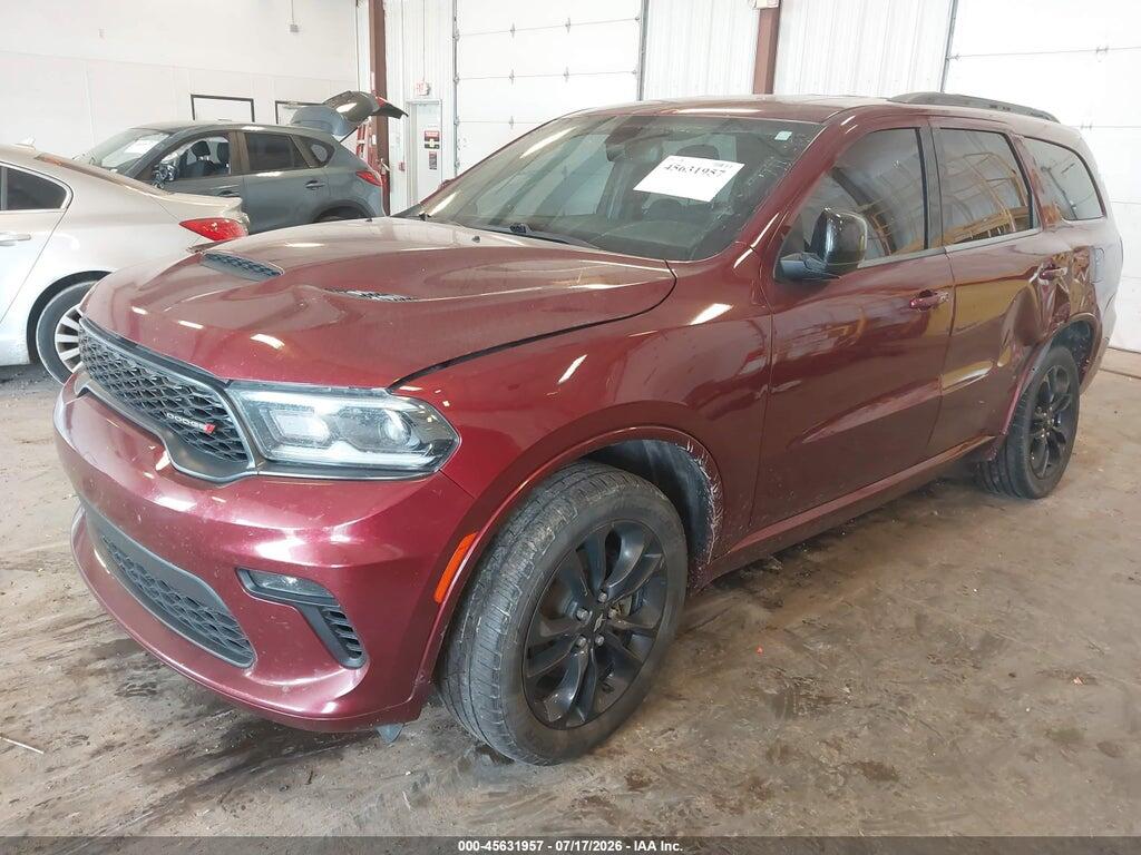1C4RDJDGXMC850005 2021 DODGE DURANGO photo no. 2