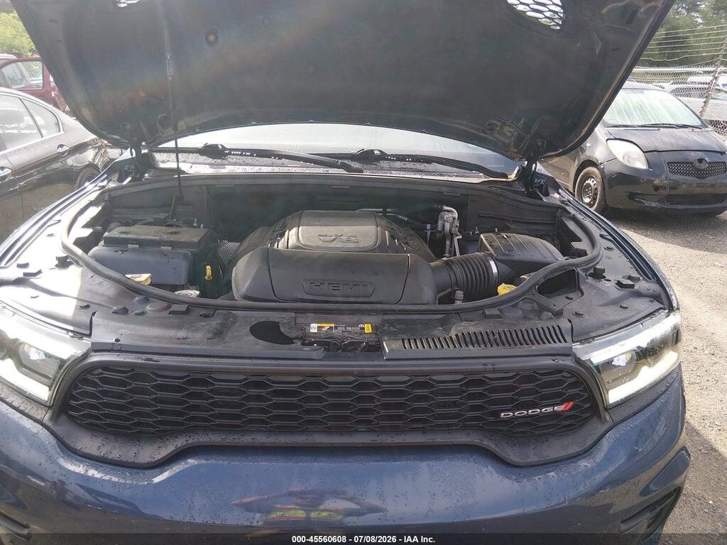 1C4SDJCT5MC848629 2021 DODGE DURANGO photo no. 10