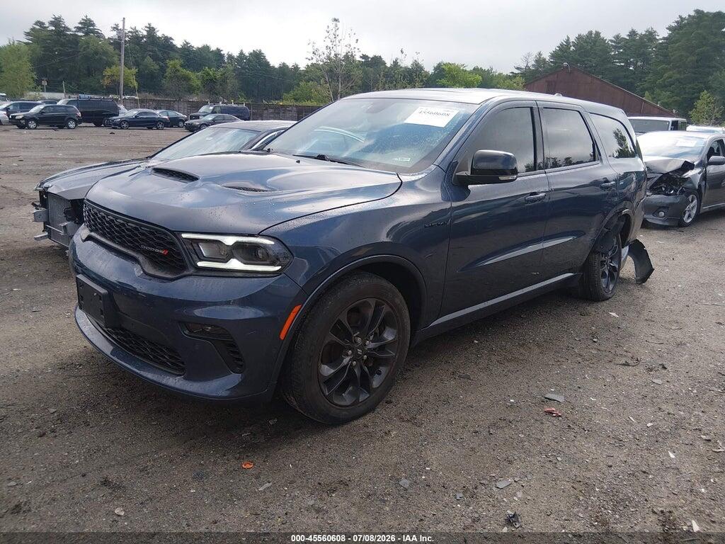 1C4SDJCT5MC848629 2021 DODGE DURANGO photo no. 2